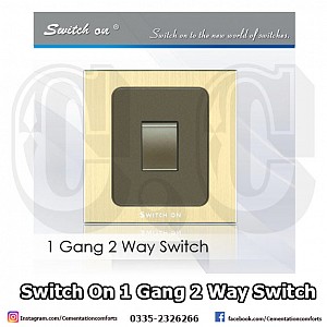 SwitchOn Livo 1 Gang two Way Switch