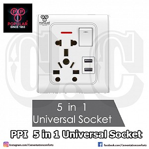 PPI Prime 5 in 1 Universal Socket